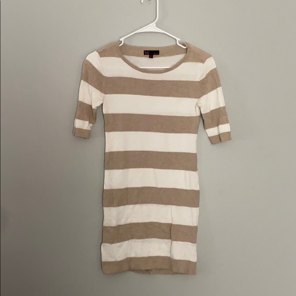 Mini sweater dress